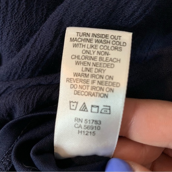 Maurice’s Strapless Aztec Pattern Detail Navy Blue Maxi Dress, Size M - Picture 7 of 12